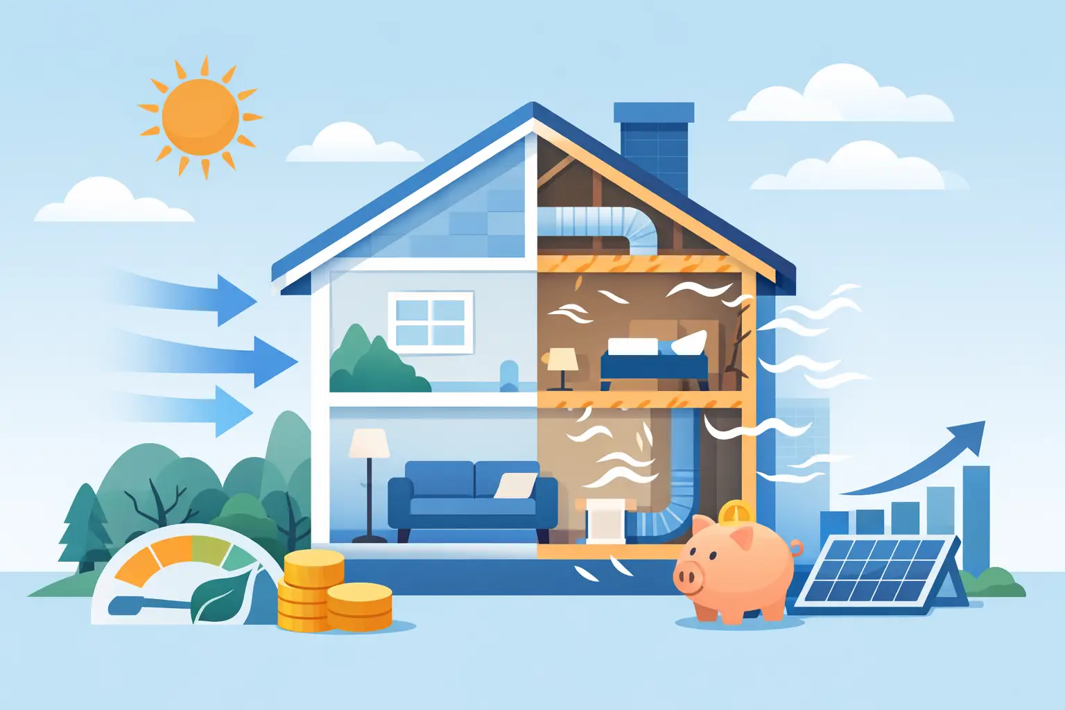 Air Sealing for Lower Energy Bills That Last