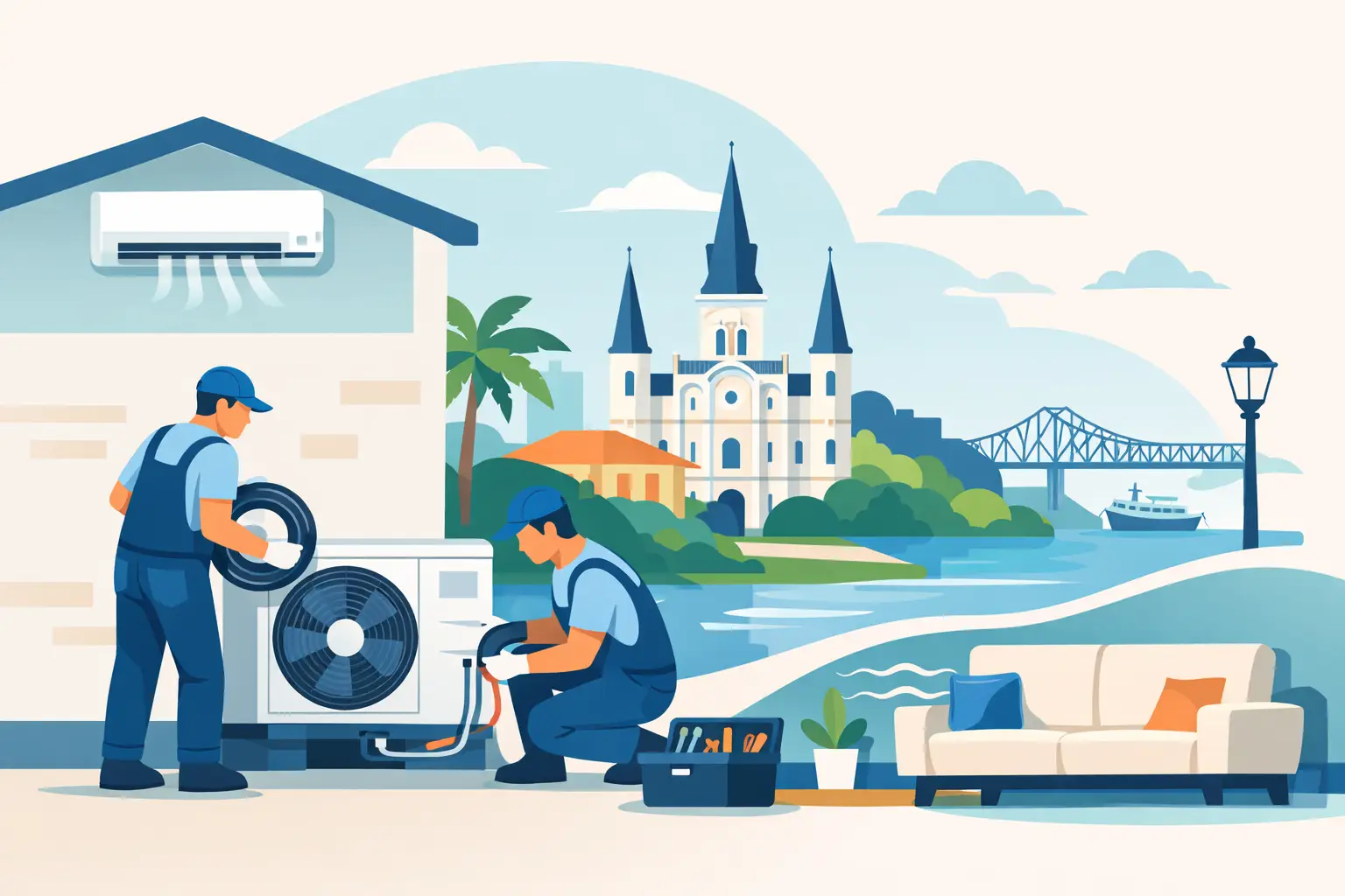 HVAC Installation New Orleans for Lasting Comfort