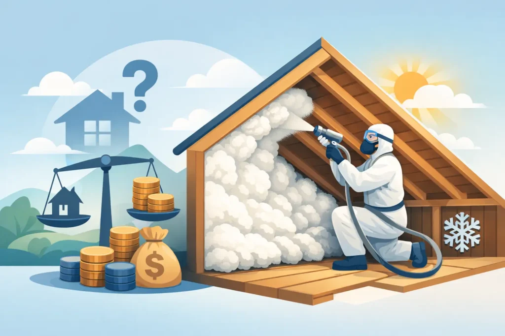 Is Spray Foam Insulation for Attic Worth It?