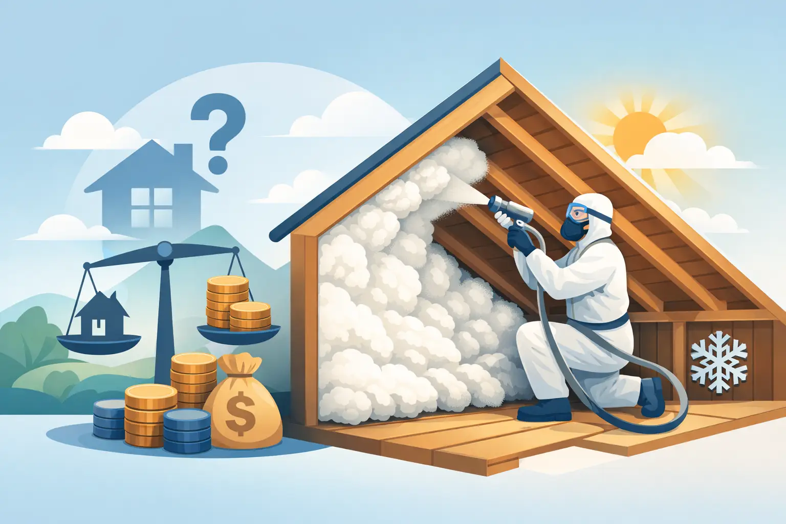 Is Spray Foam Insulation for Attic Worth It?
