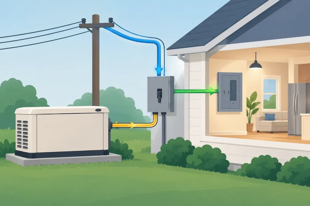 How Generator Transfer Switches Protect Your Home