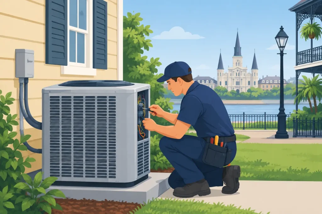 Residential HVAC Troubleshooting for New Orleans Homes