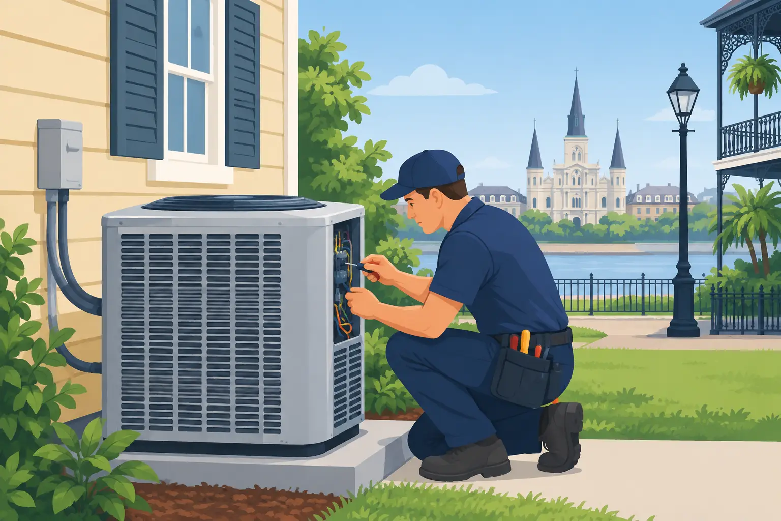 Residential HVAC Troubleshooting for New Orleans Homes