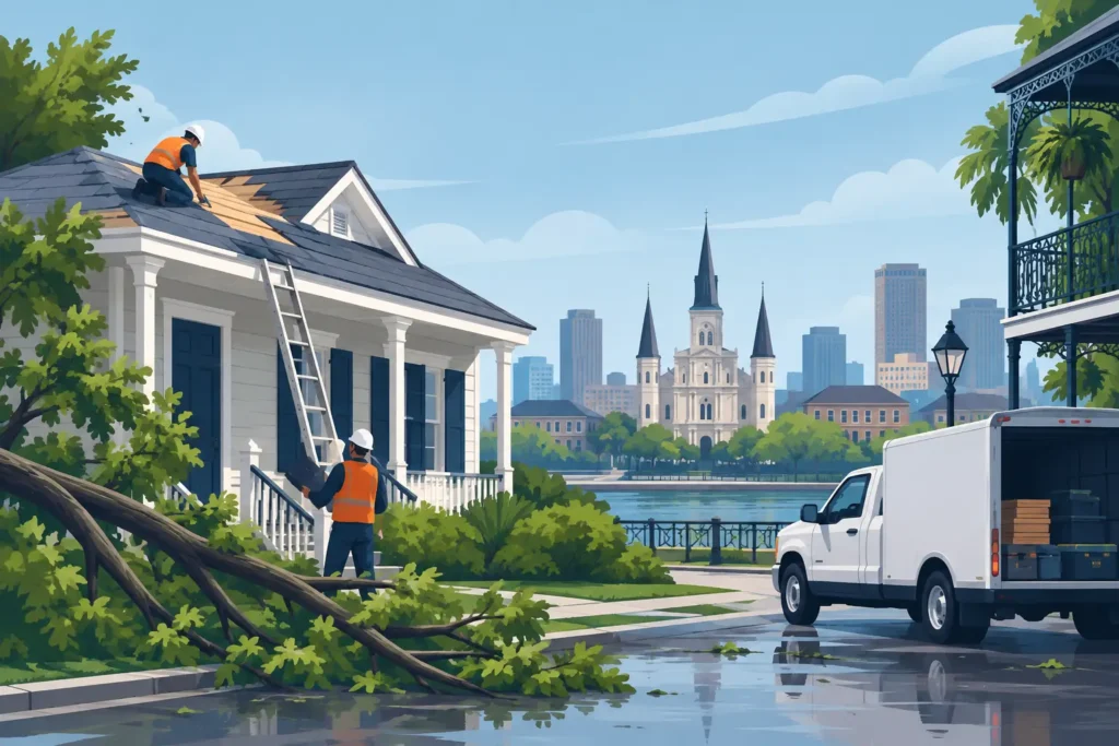 Storm Restoration for New Orleans Properties