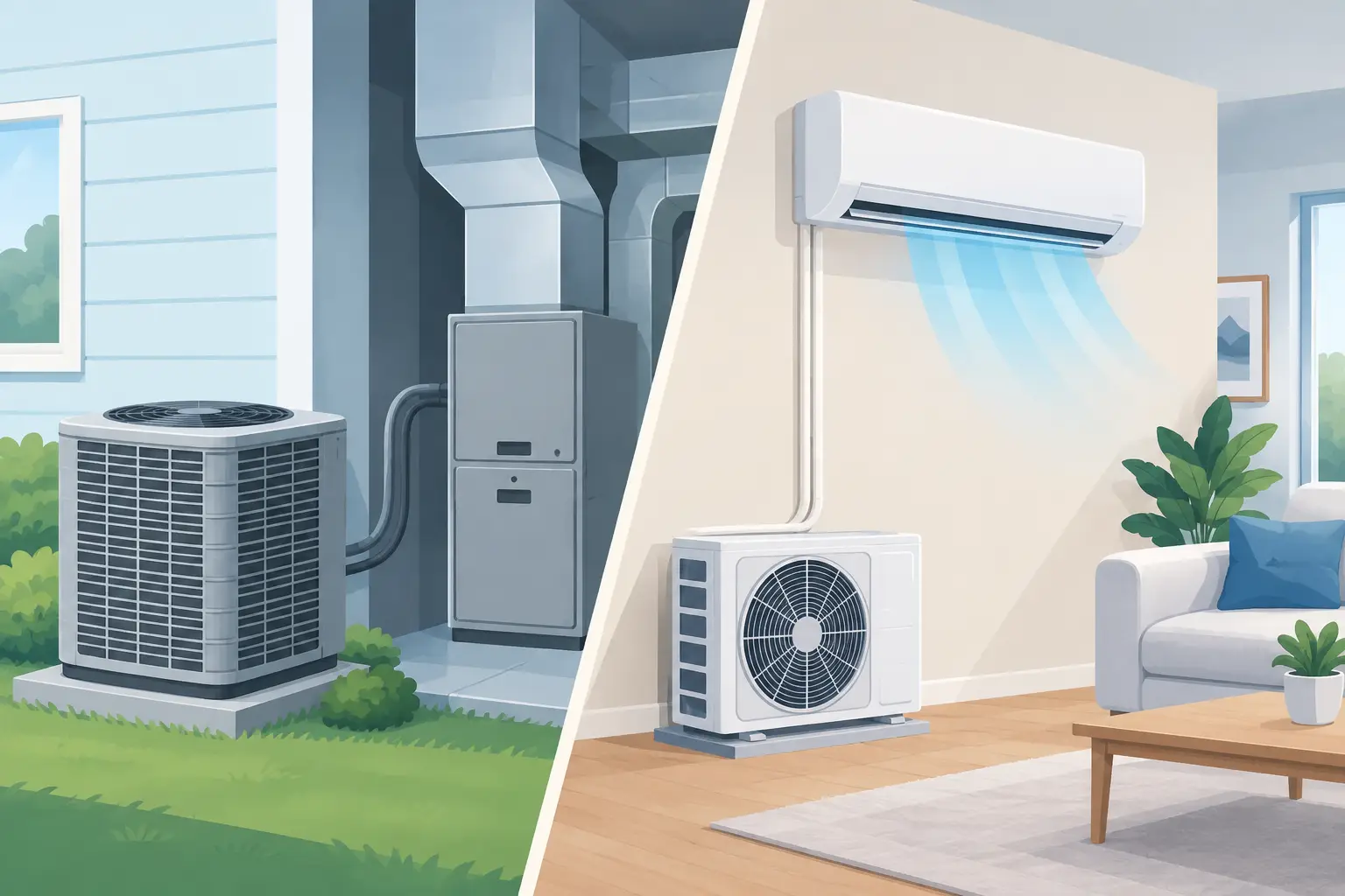Central Air Versus Mini Splits: Which Is Better?