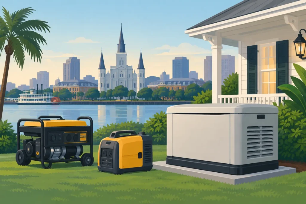 Generator Options for New Orleans Properties