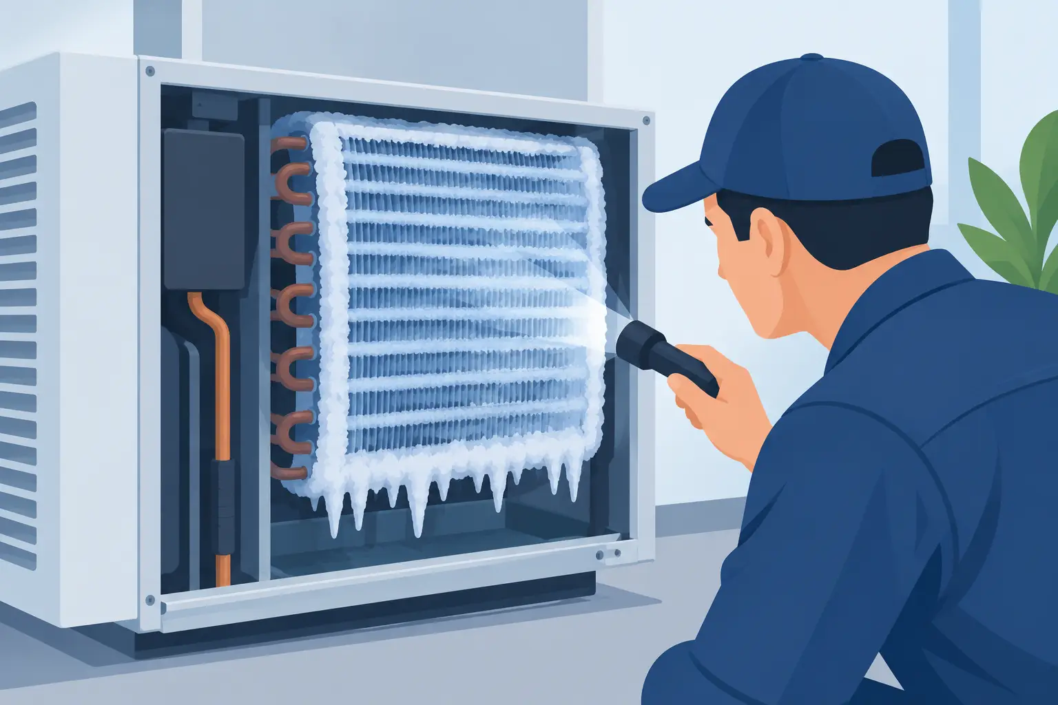 How to Troubleshoot a Frozen Evaporator Coil